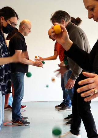 Atelier Brain Ball, Colonie de vacances Ulysséo, Mieux-être-bien-être